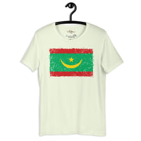 Mauritania grunge unisex tee