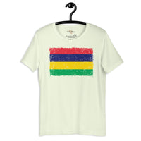 Mauritius grunge unisex tee