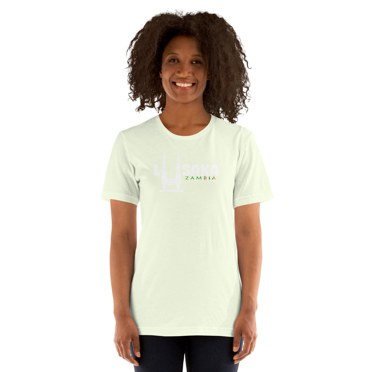 Zambia capital unisex tee Funky African