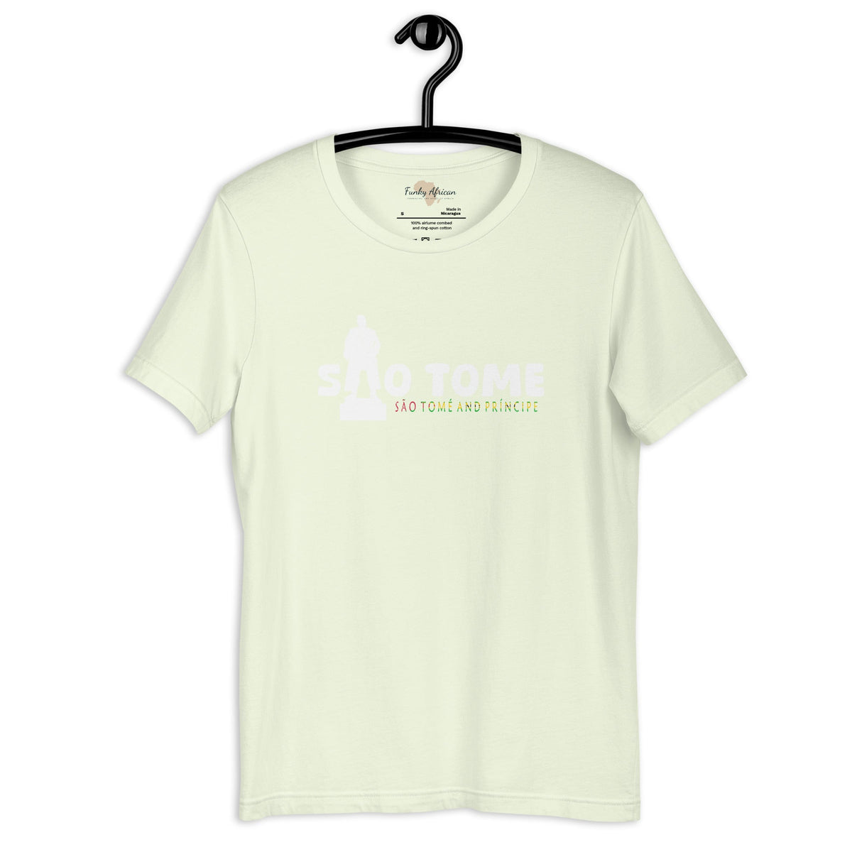 São Tomé and Príncipe capital unisex tee Funky African