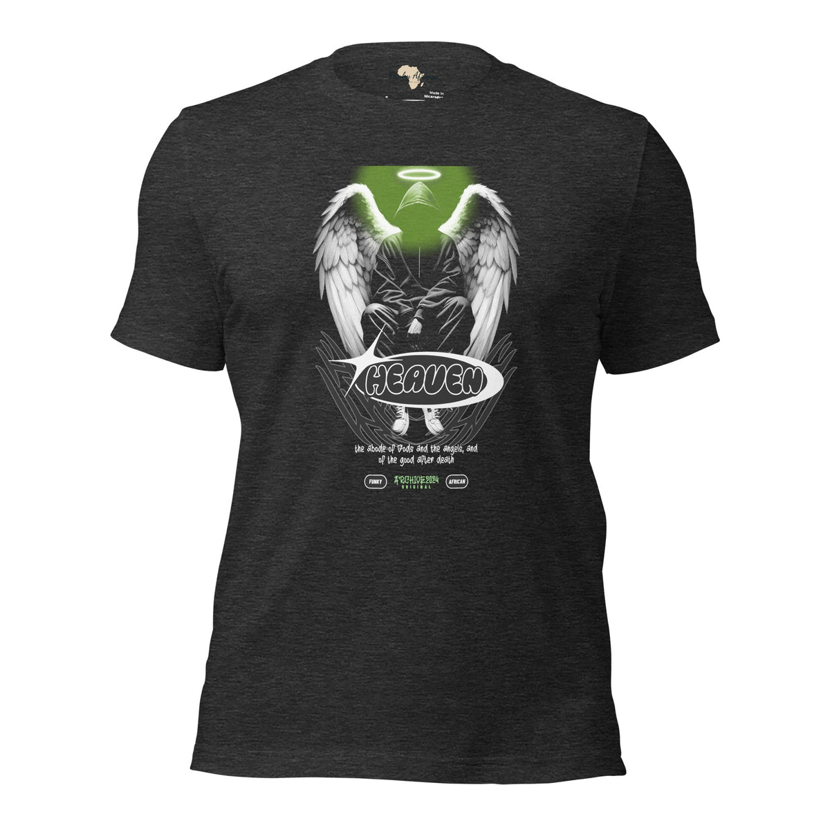 Heaven unisex tee Funky African