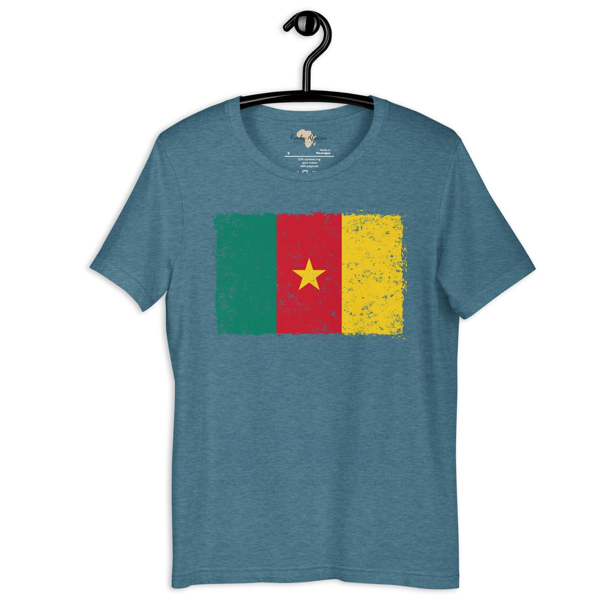 Cameroon  grunge unisex tee Funky African
