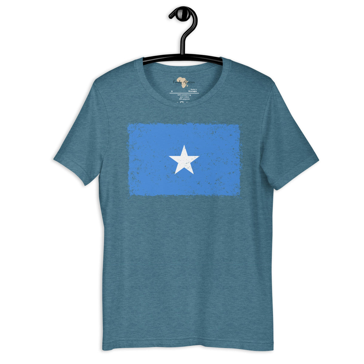 Somalia grunge unisex tee Funky African