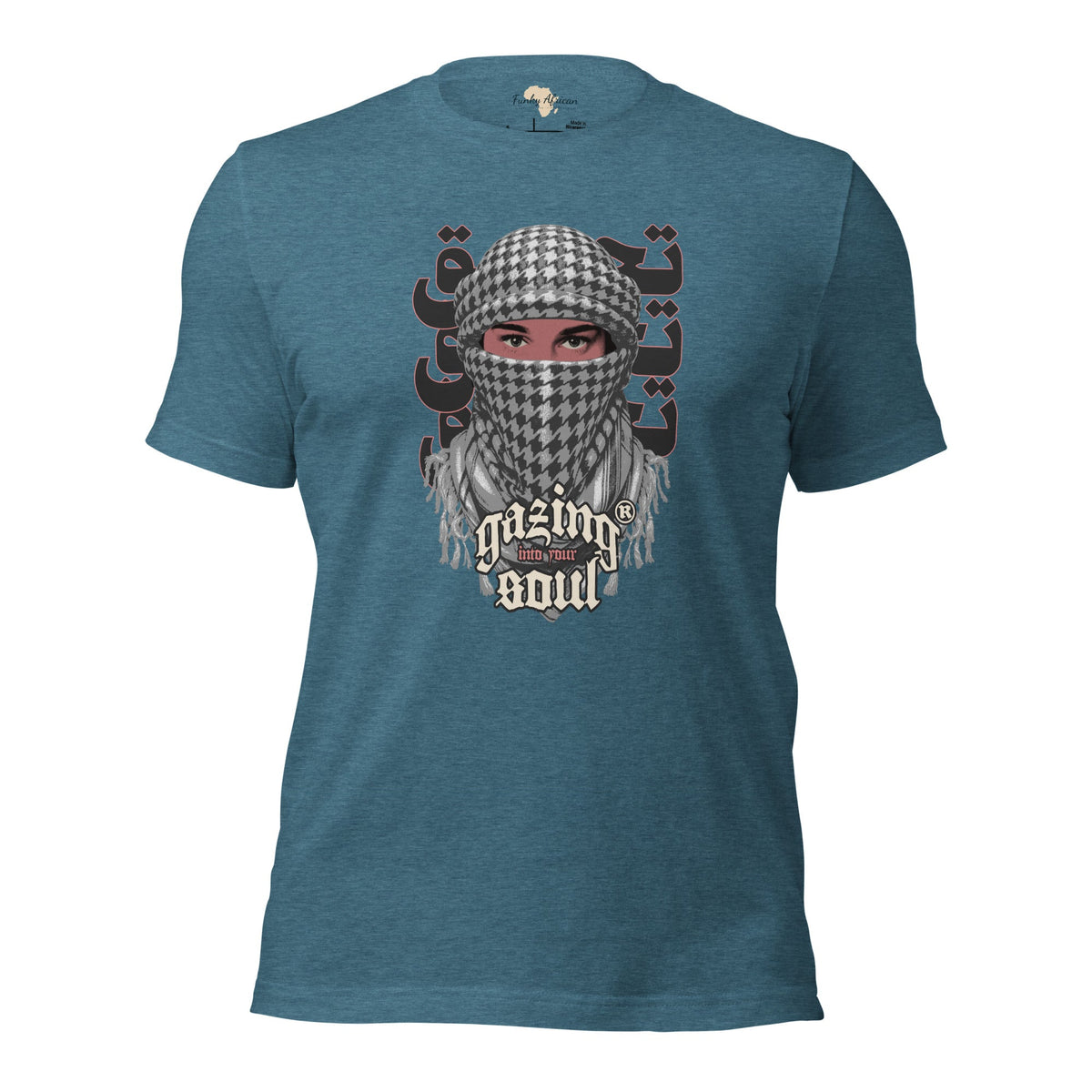 Gazing into your soul unisex tee Funky African