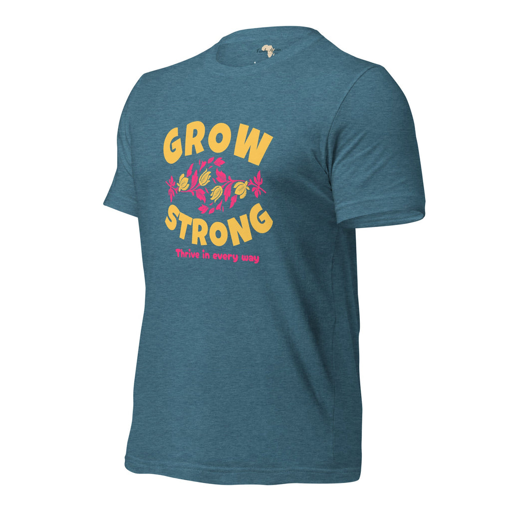 Grow Strong Unisex t-shirt Funky African