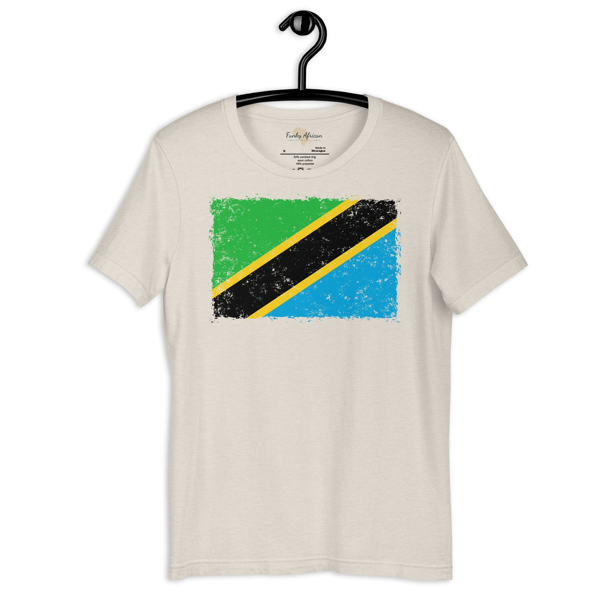 Tanzania grunge unisex tee Funky African