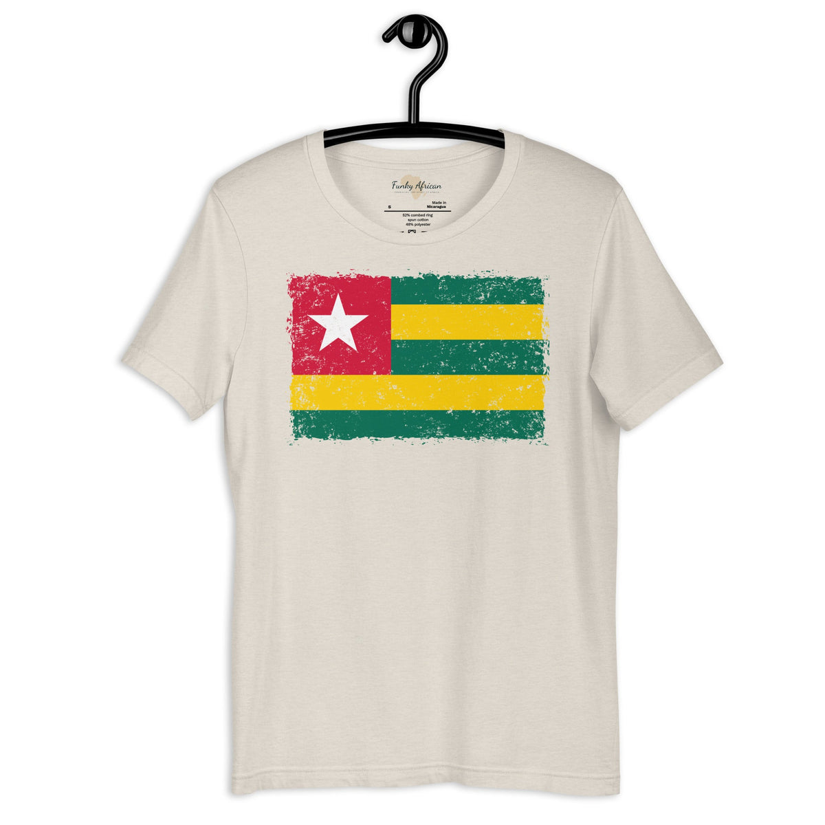 Togo grunge unisex tee Funky African