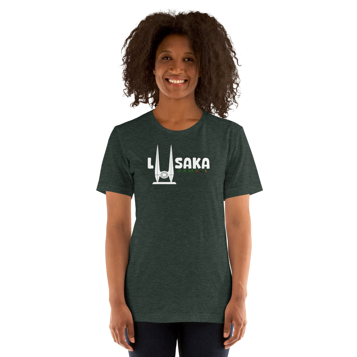 Zambia capital unisex tee Funky African