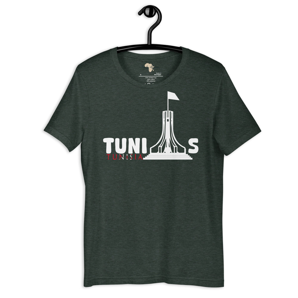 Tunisia capital unisex tee Funky African