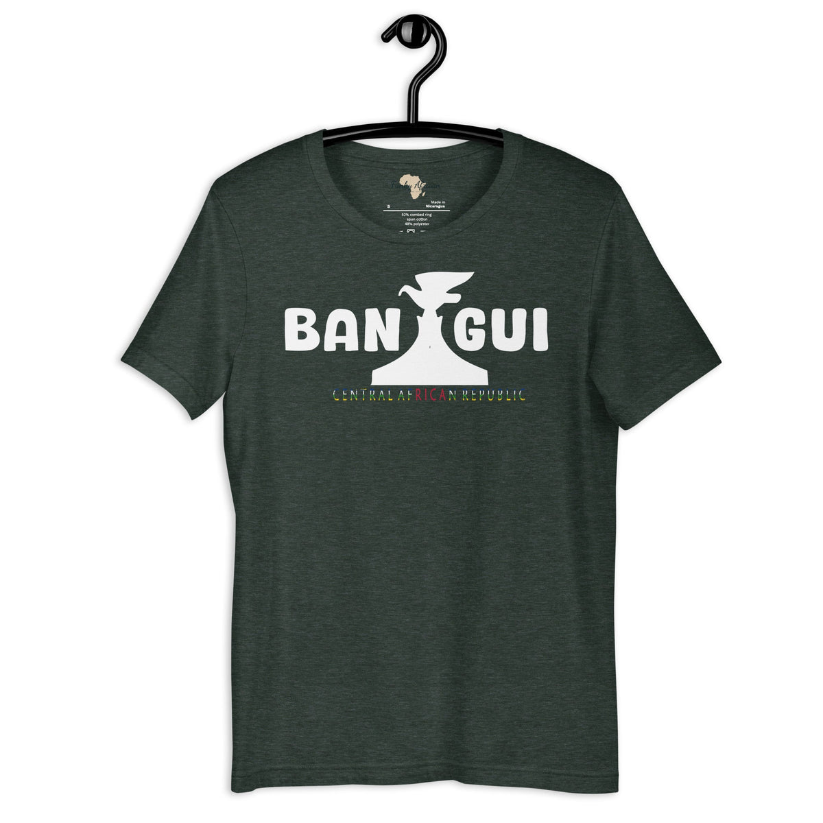 Central African Republic capital unisex tee Funky African