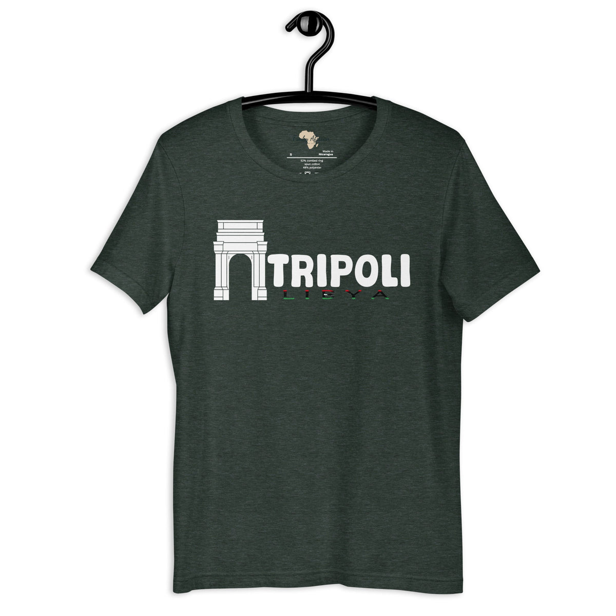 Libya capital unisex tee Funky African