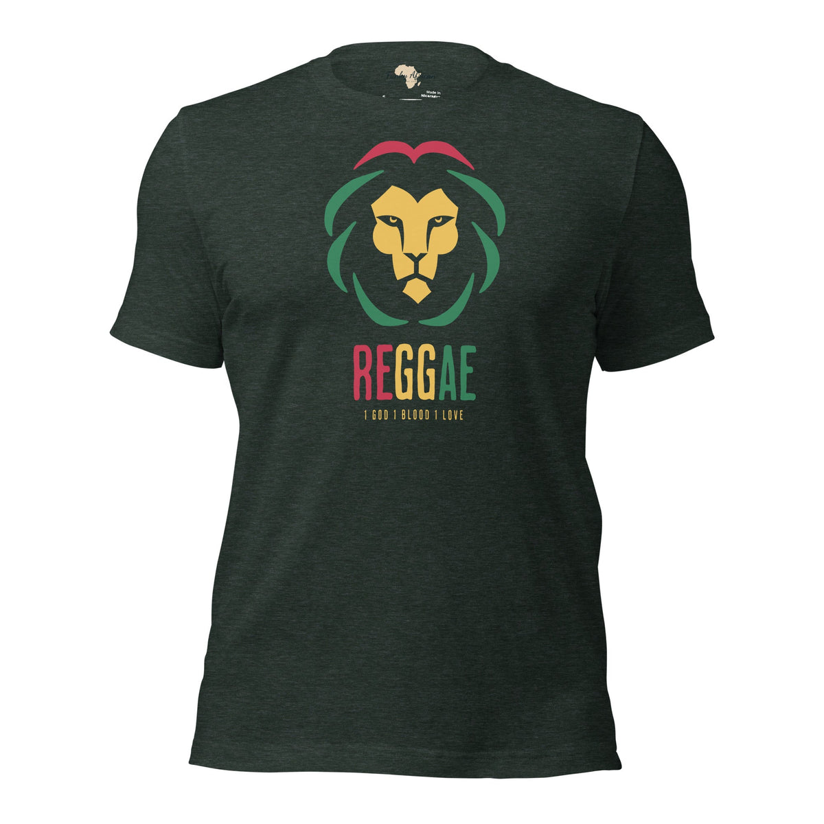 Reggae Unisex t-shirt Funky African