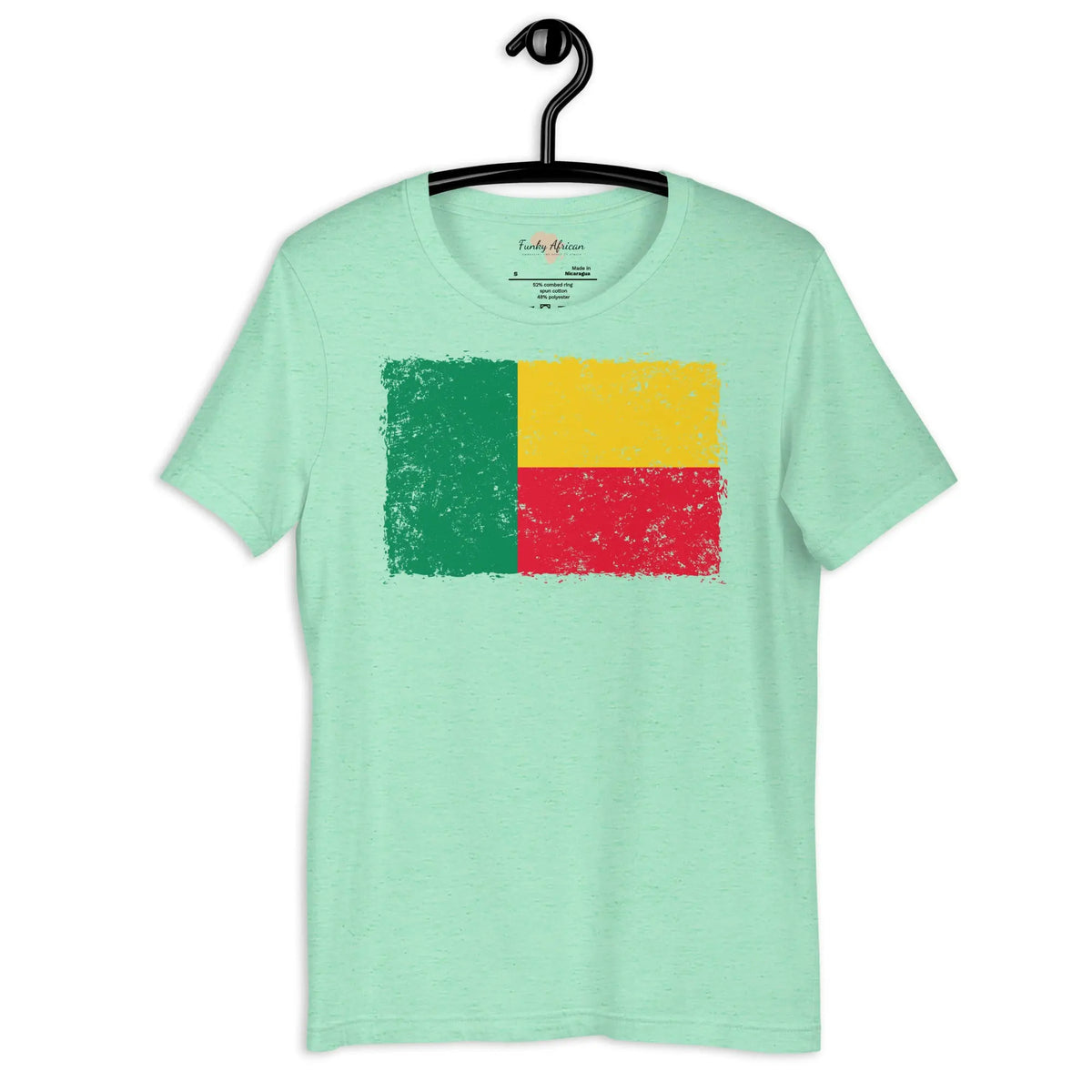 Benin grunge unisex tee Funky African