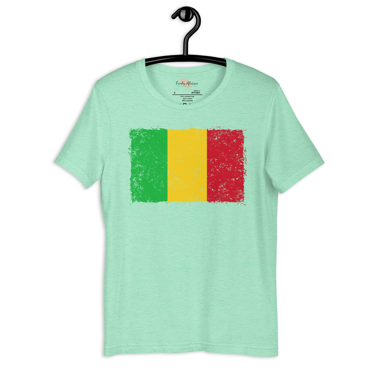 Malian grunge unisex tee Funky African