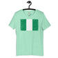 Nigeria grunge unisex tee