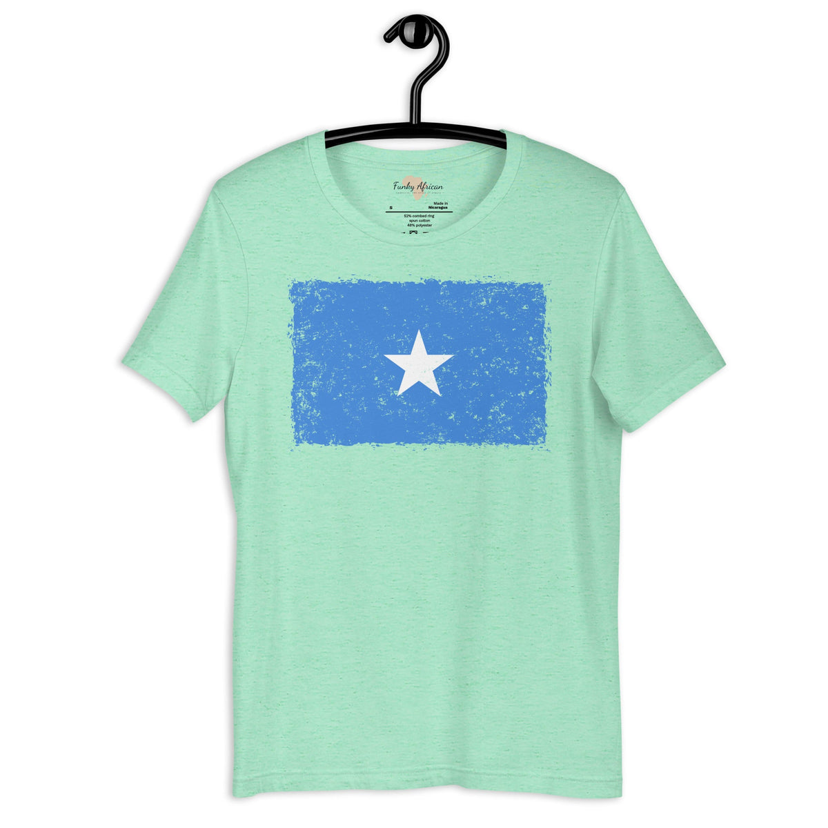 Somalia grunge unisex tee Funky African