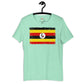 Uganda grunge unisex tee