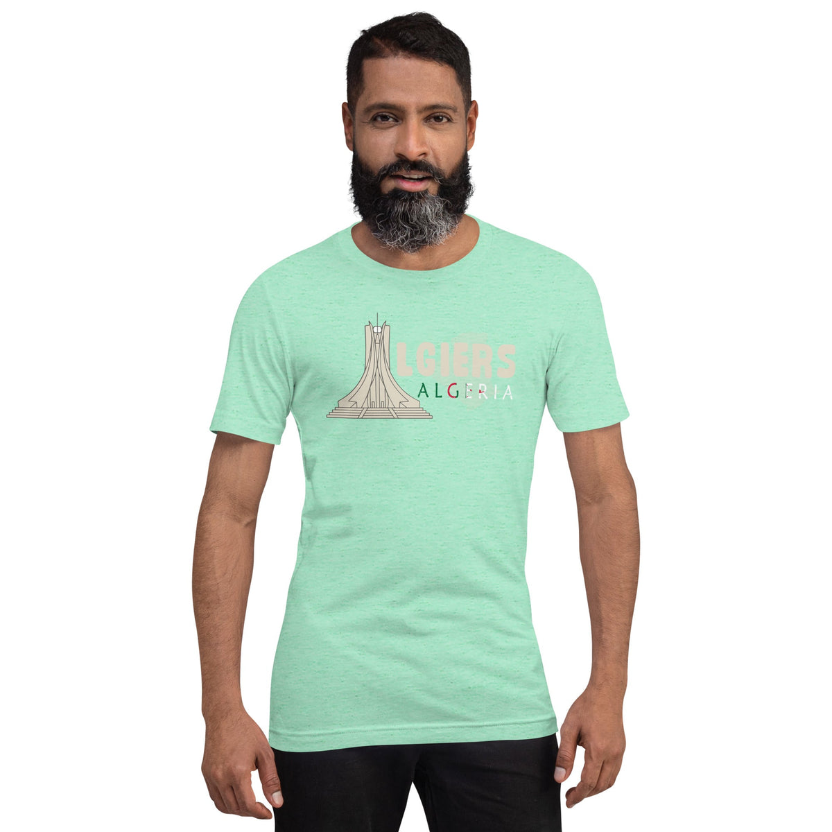 Algerian capital unisex tee Funky African