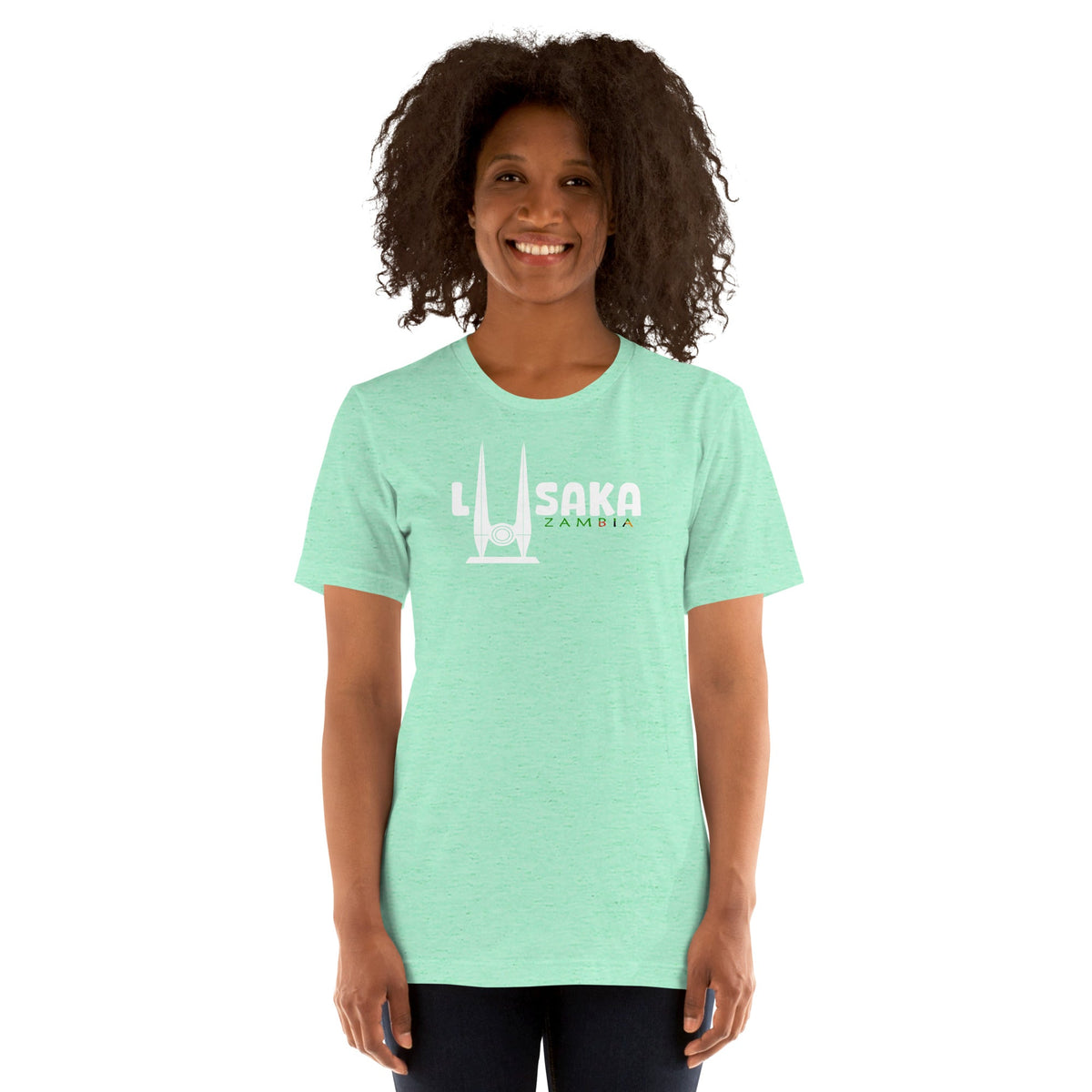 Zambia capital unisex tee Funky African