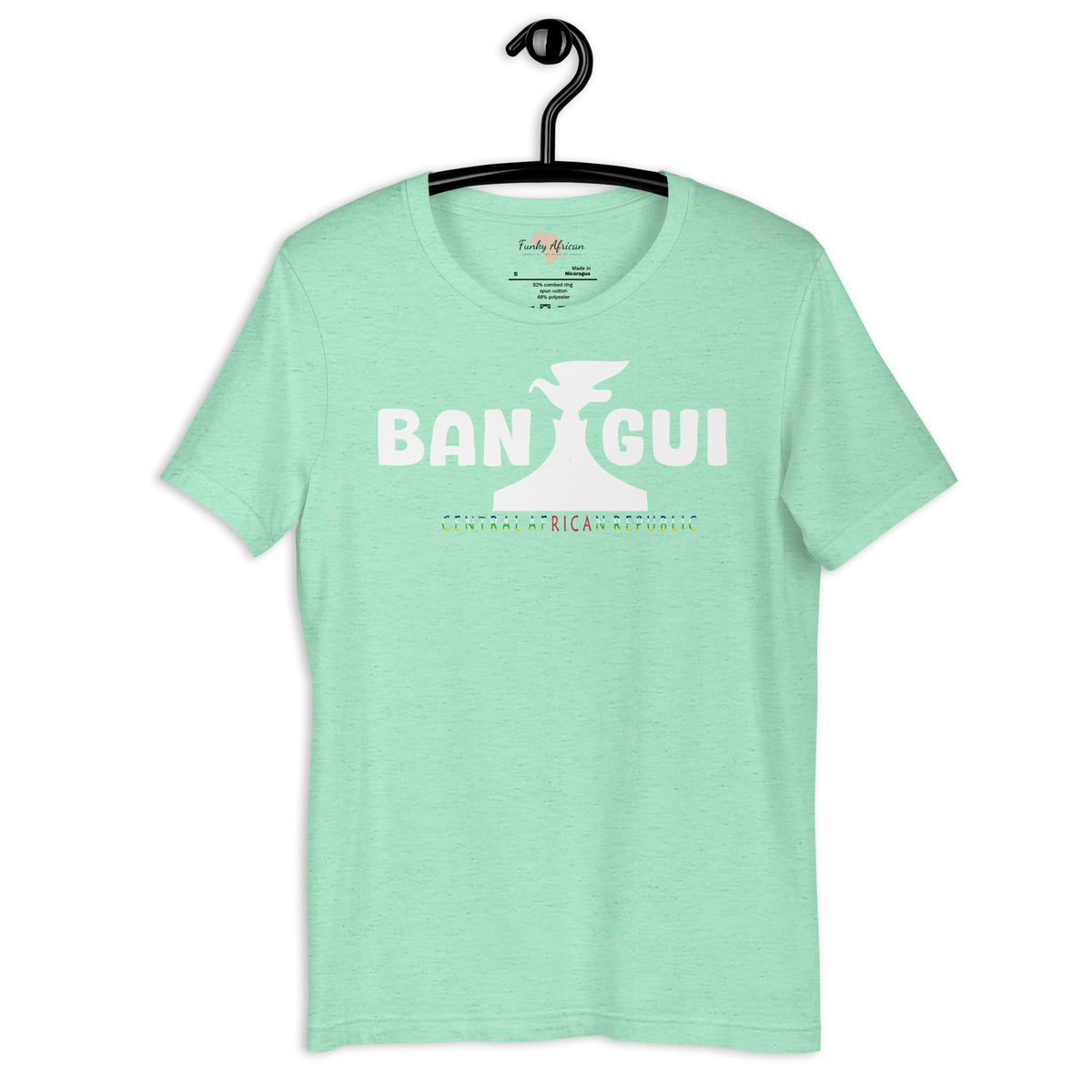 Central African Republic capital unisex tee Funky African