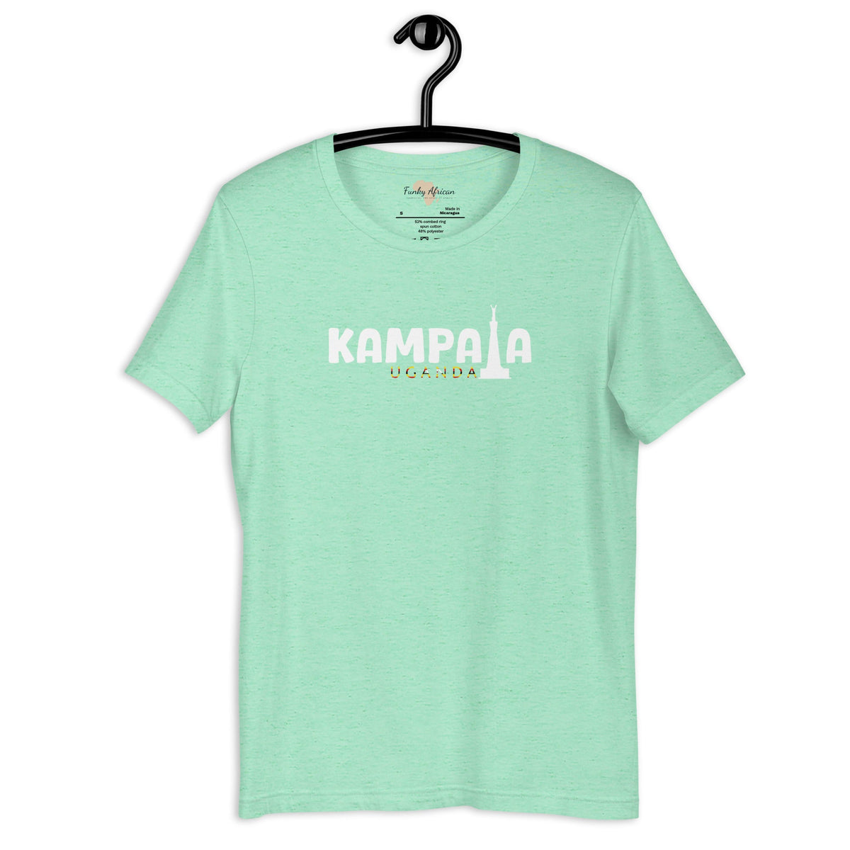Uganda capital unisex tee Funky African
