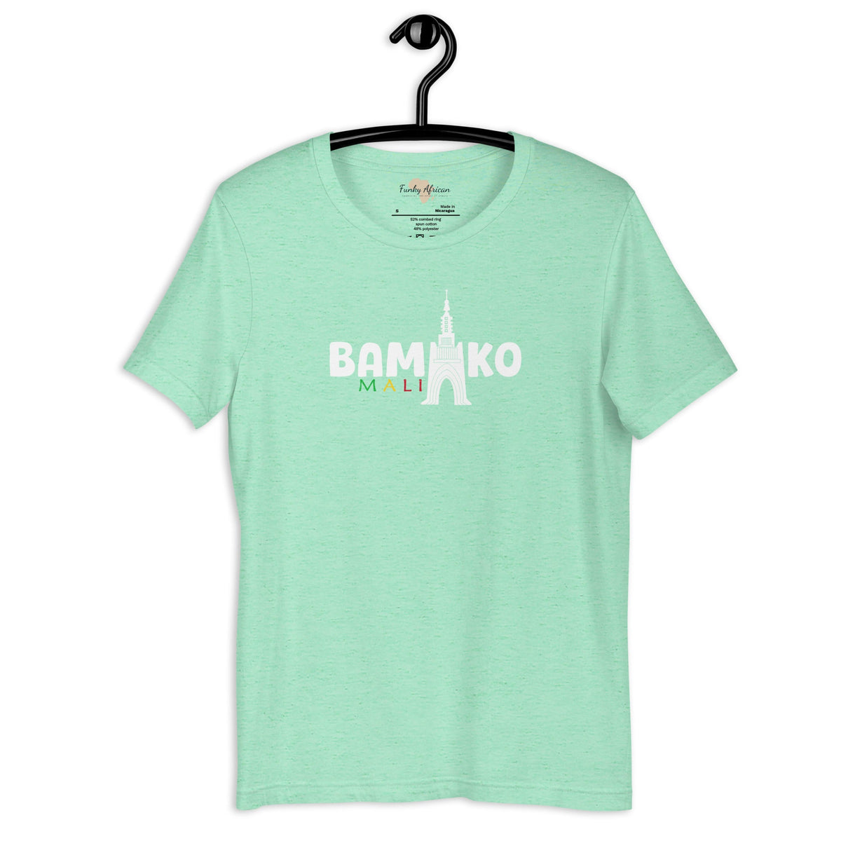 Malian capital unisex tee Funky African
