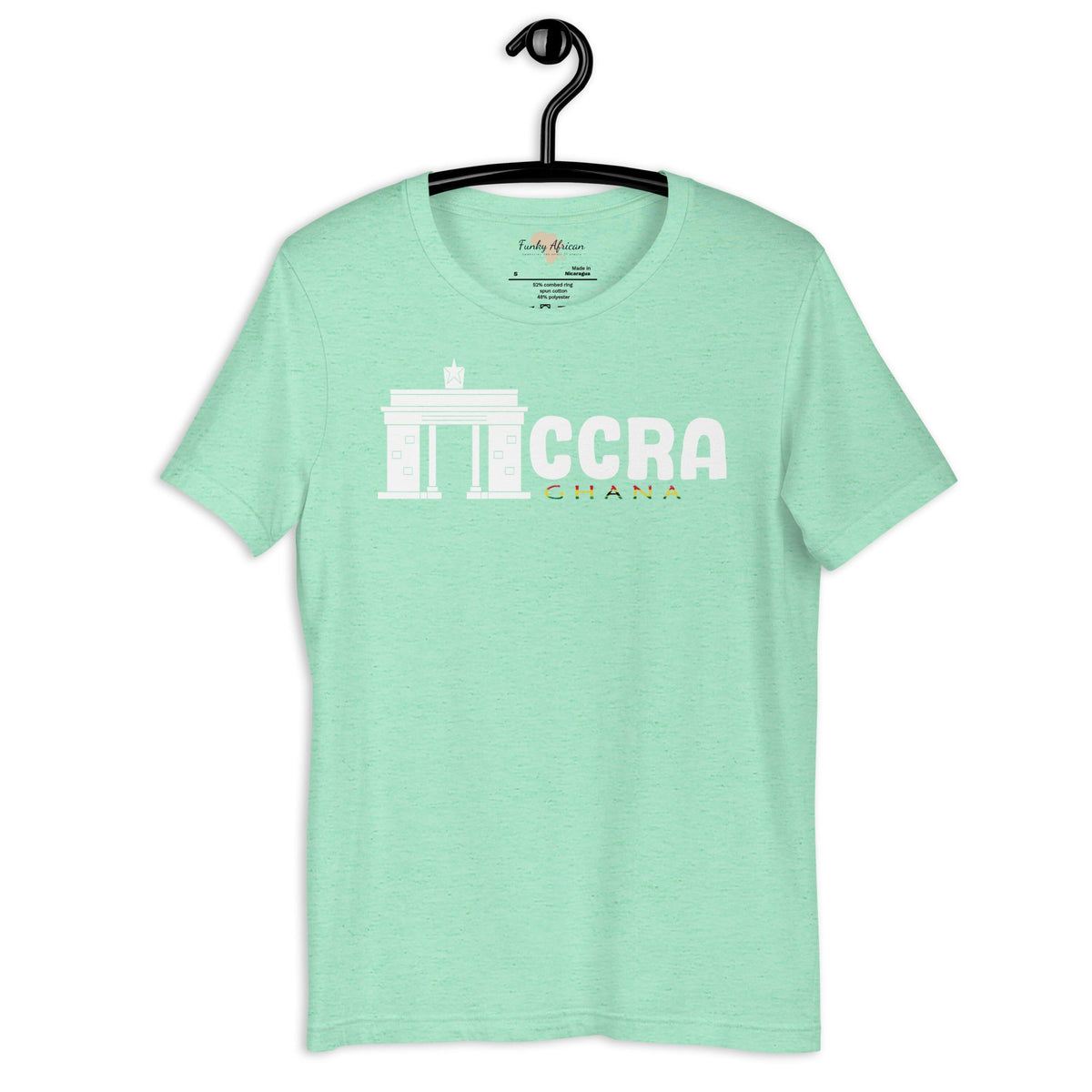 Ghana capital unisex tee Funky African