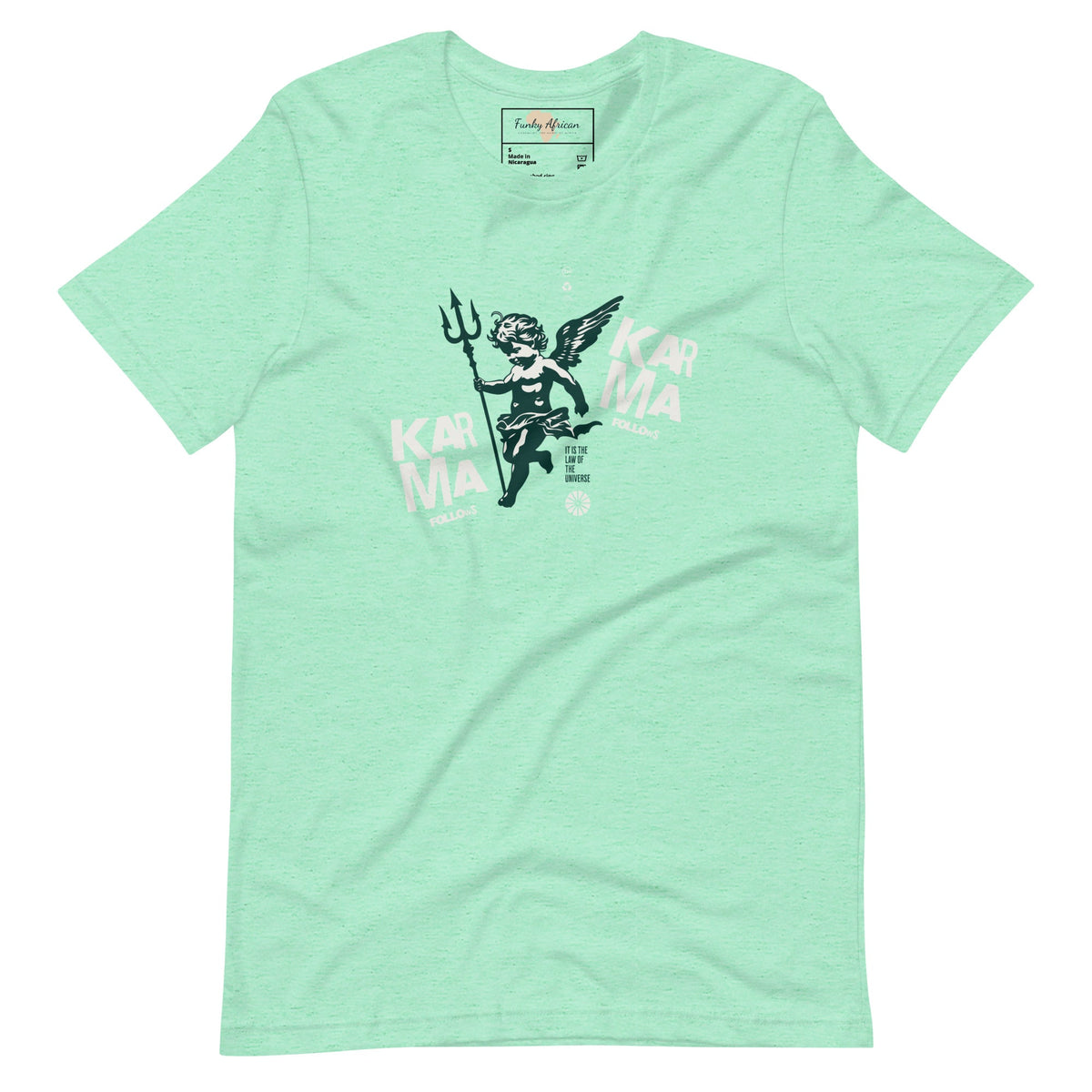 Karma follows unisex tee Funky African