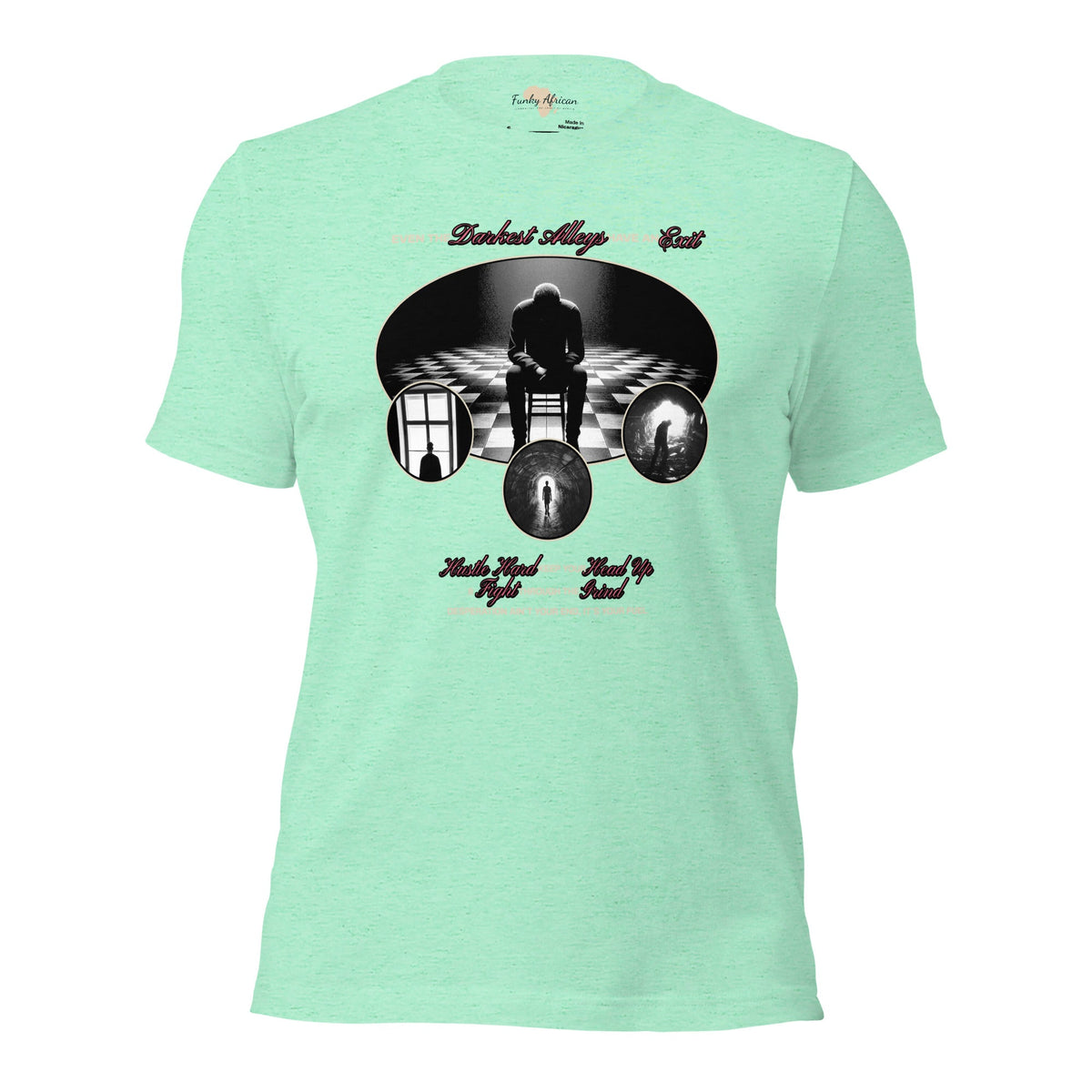Darkest Alleys unisex tee Funky African