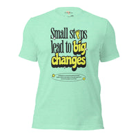 Small steps unisex tee