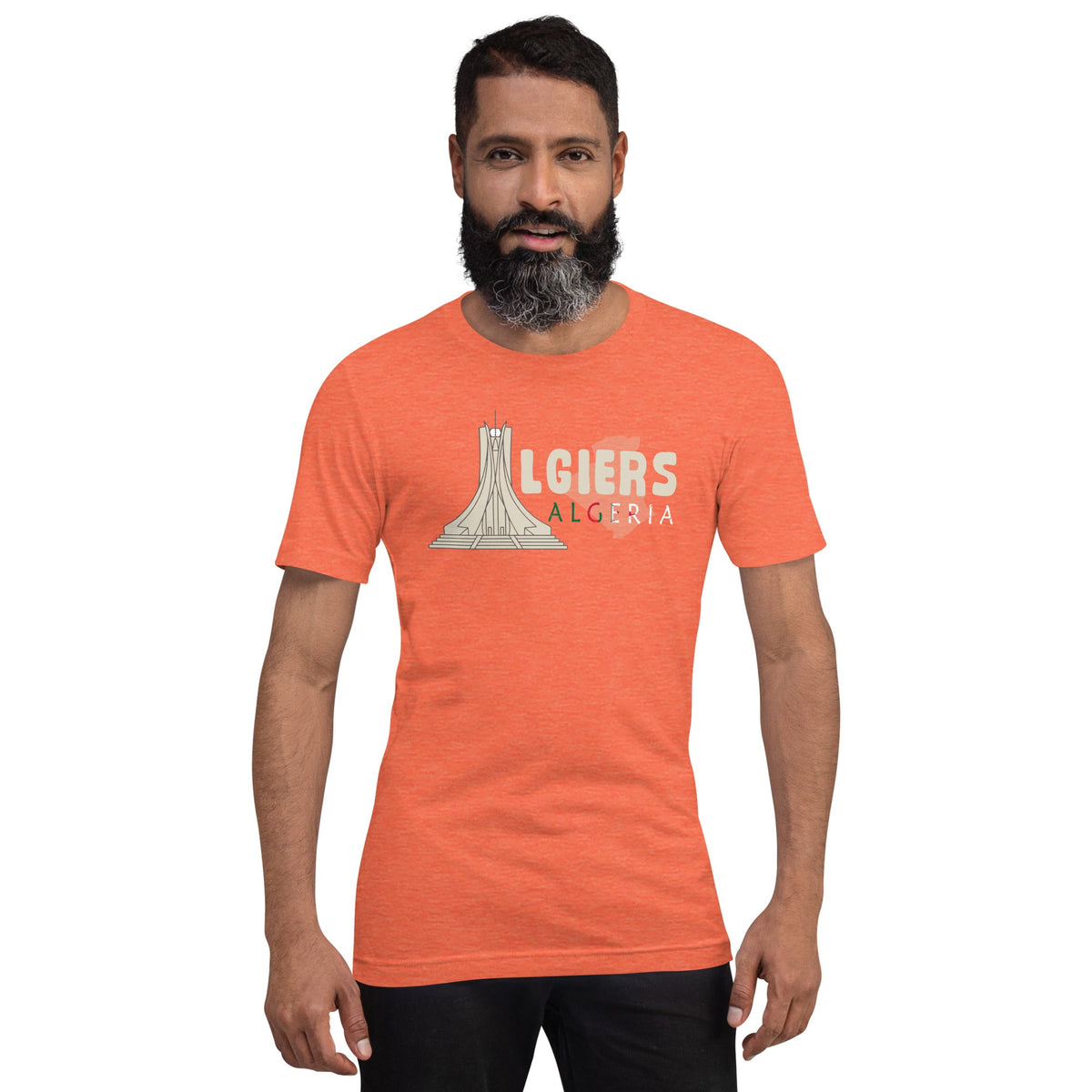 Algerian capital unisex tee Funky African