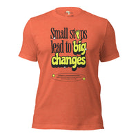 Small steps unisex tee