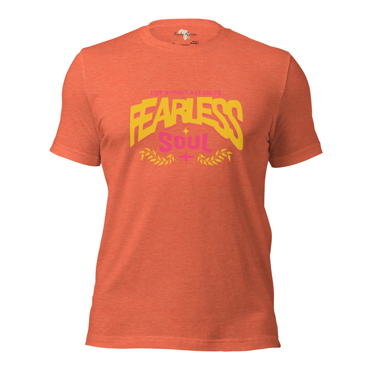 Fearless Soul Unisex t-shirt Funky African