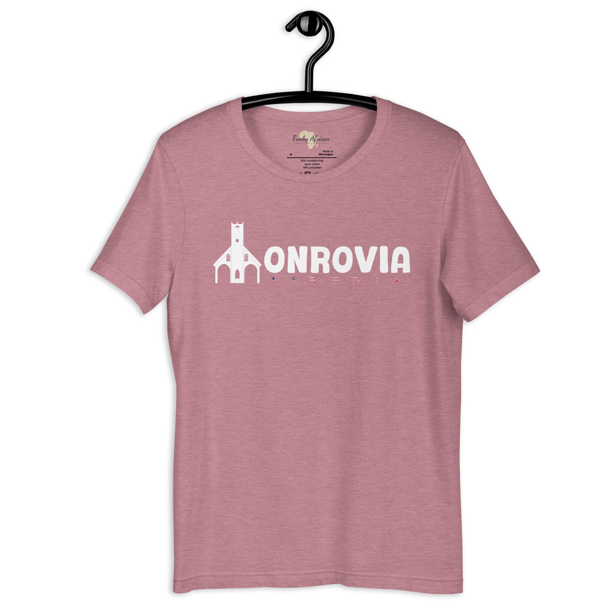 Liberia capital unisex tee Funky African