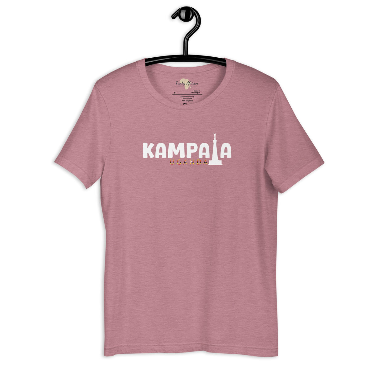 Uganda capital unisex tee Funky African
