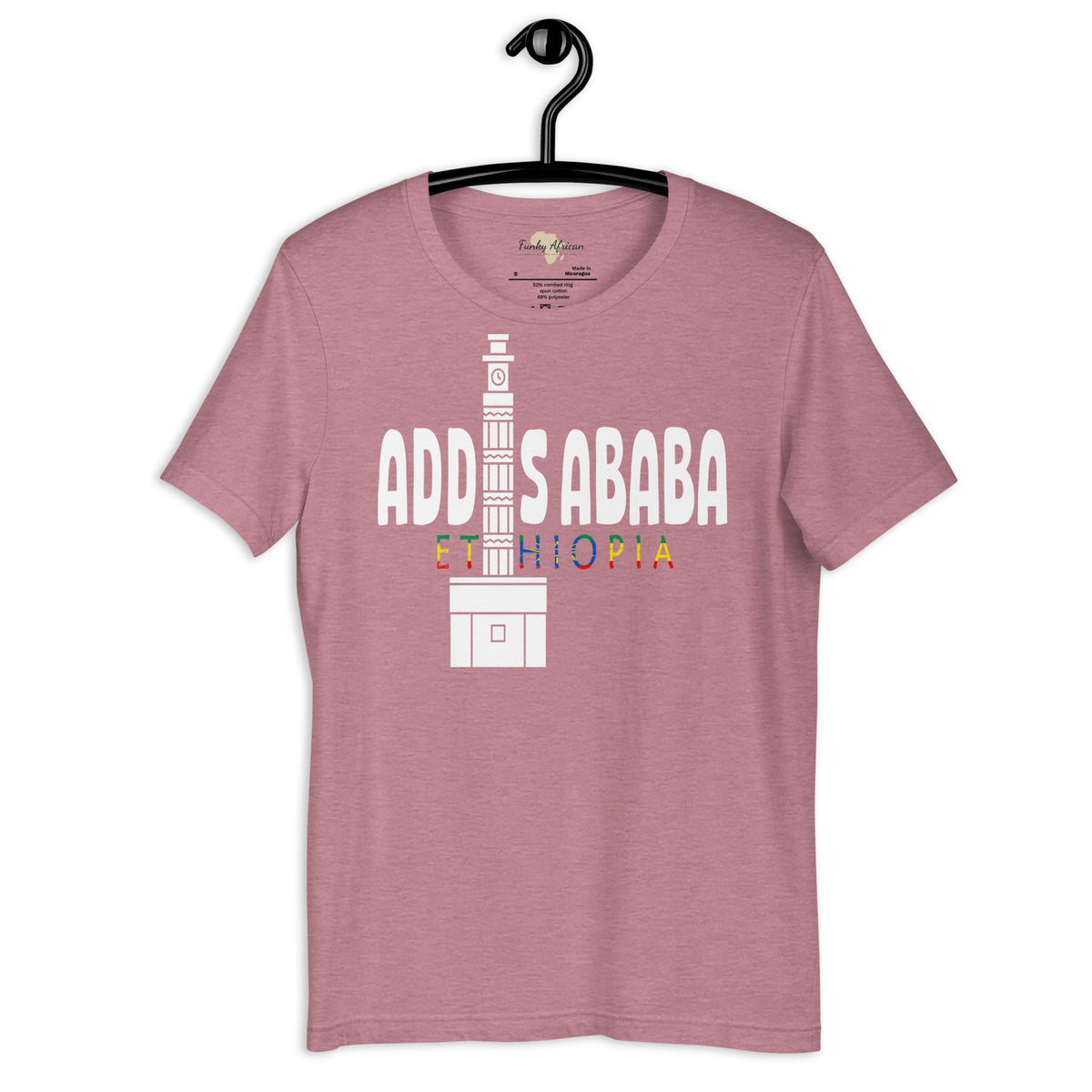 Ethiopia capital unisex tee Funky African