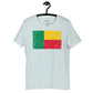 Benin grunge unisex tee