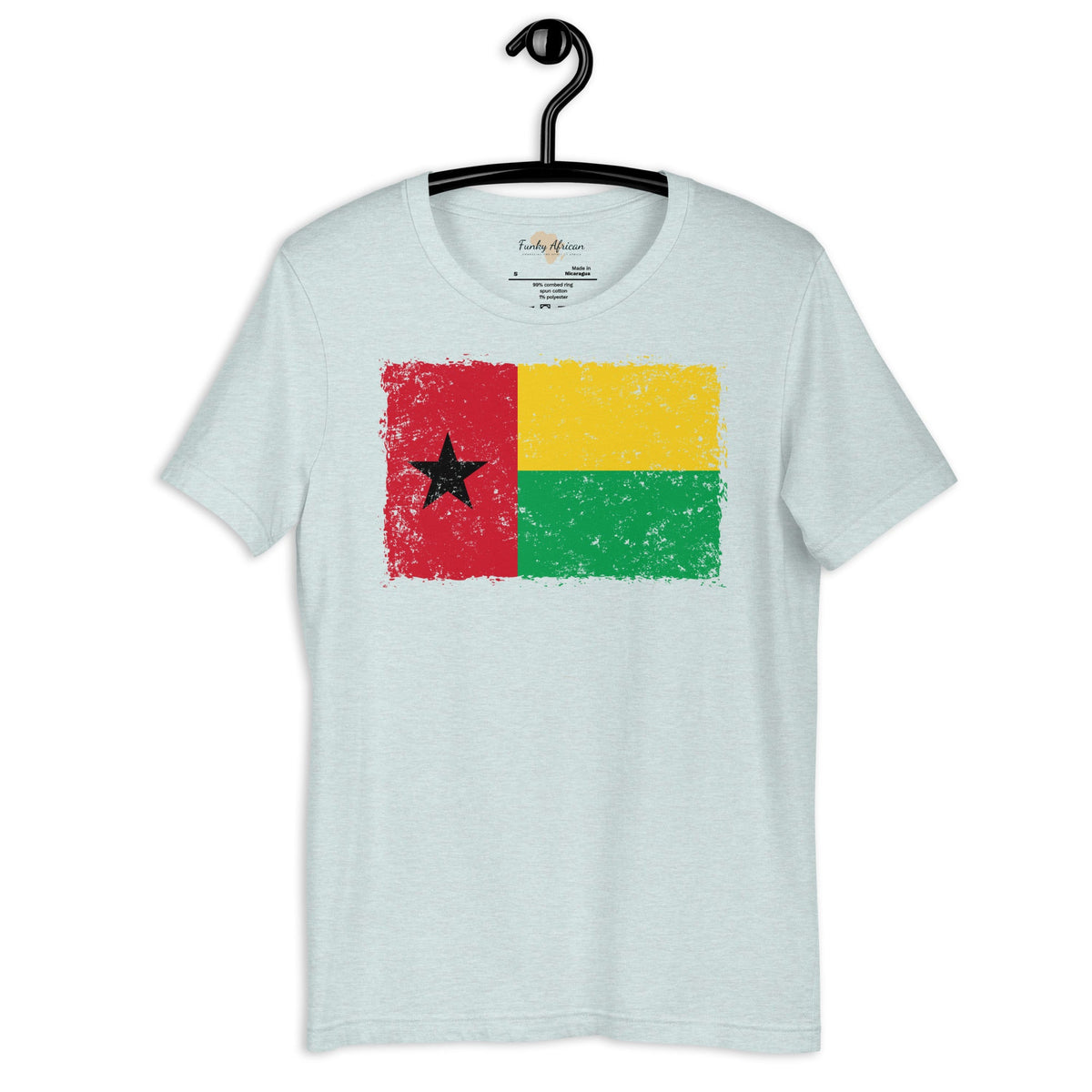 Guinea Bissau grunge unisex tee Funky African