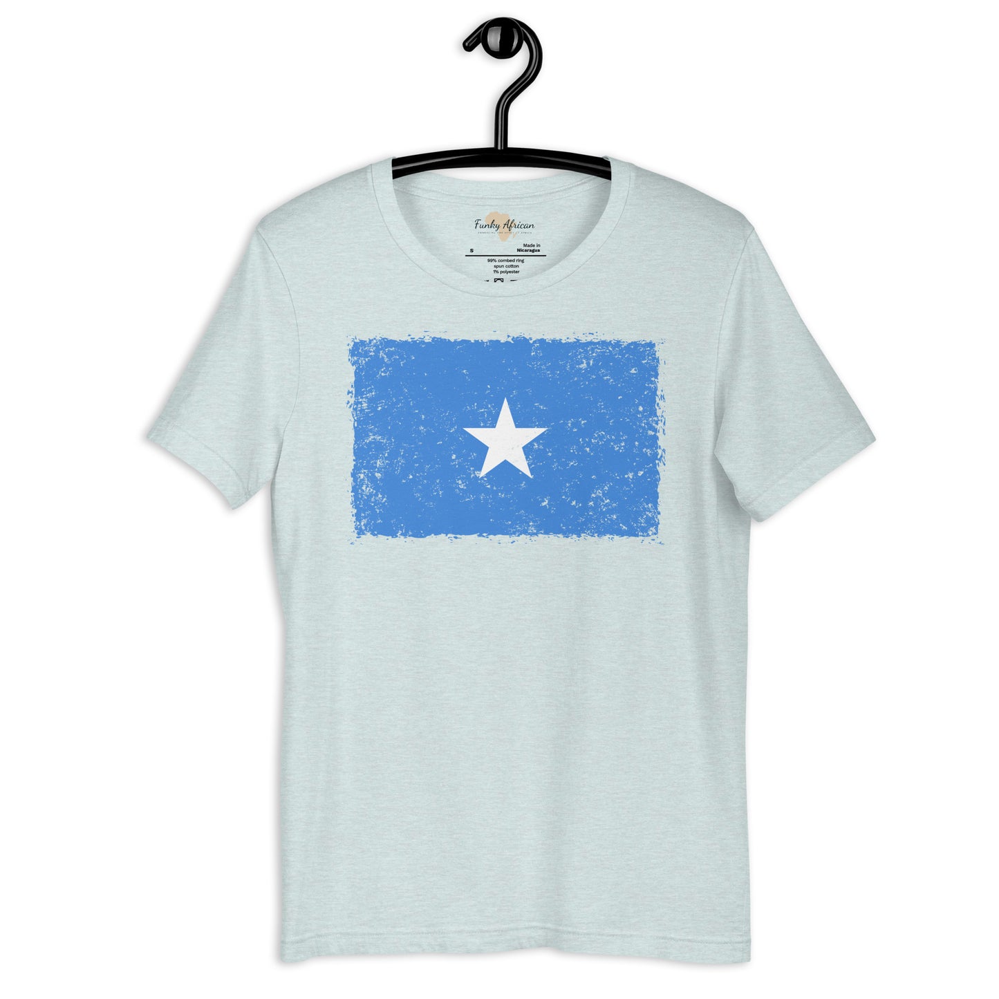 Somalia grunge unisex tee