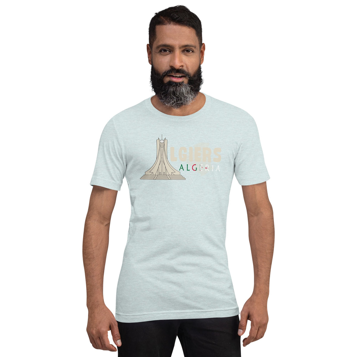 Algerian capital unisex tee Funky African