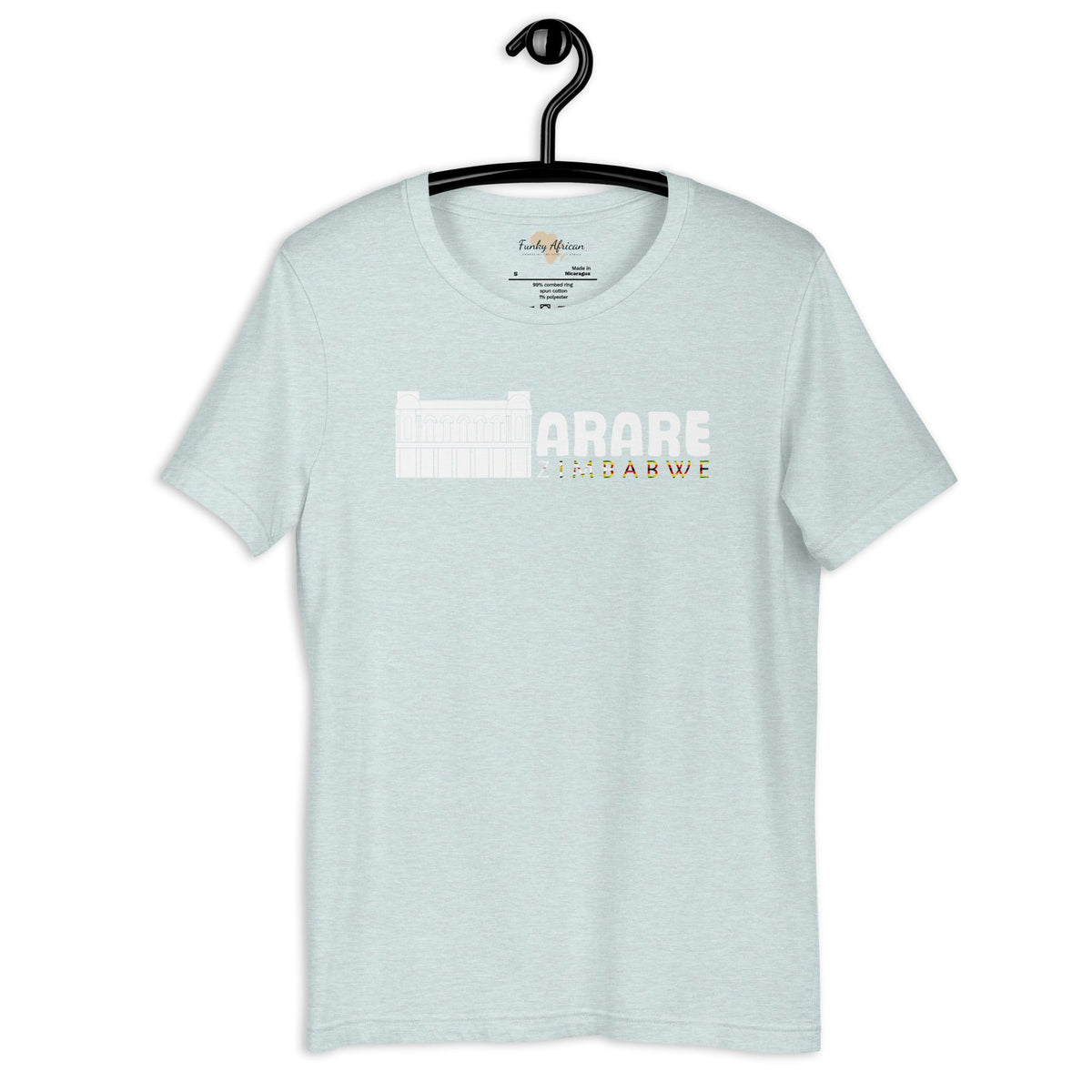 Zimbabwe capital unisex tee Funky African