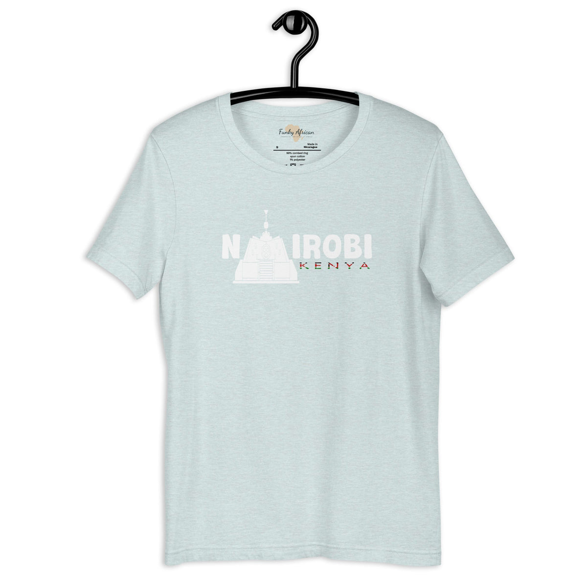 Kenya capital unisex tee Funky African