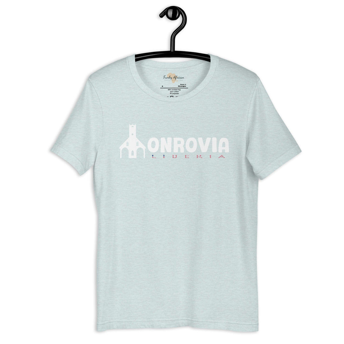 Liberia capital unisex tee Funky African