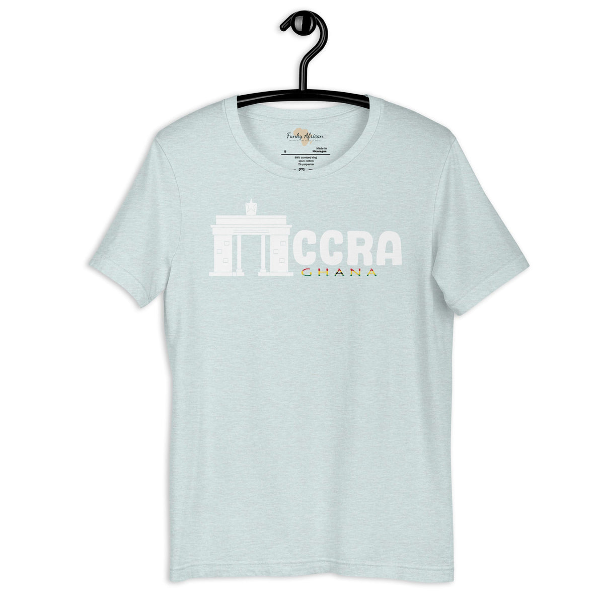 Ghana capital unisex tee Funky African