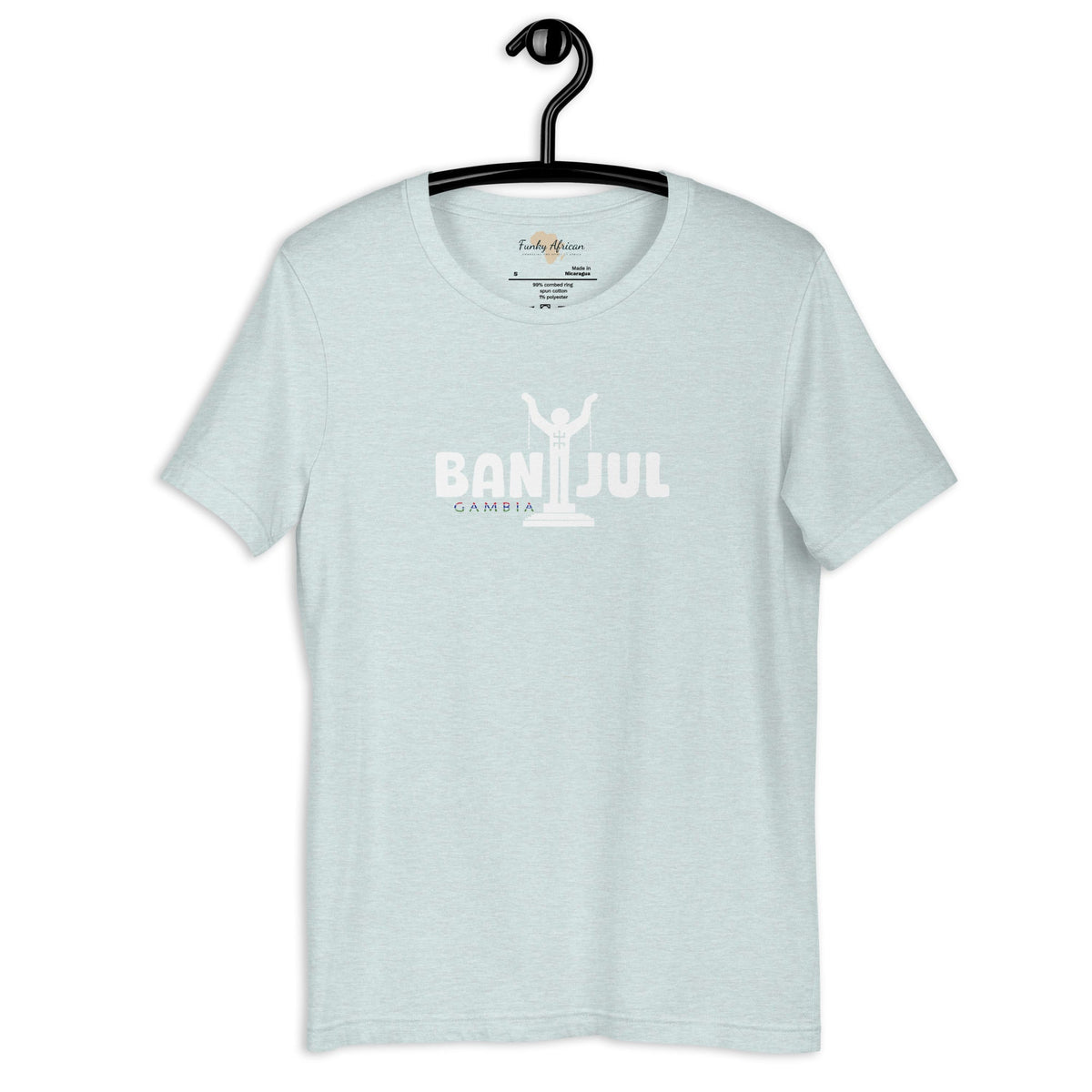 Gambia capital unisex tee Funky African