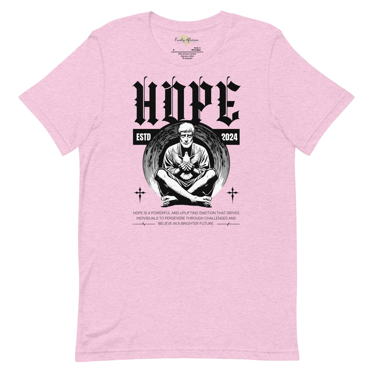 Hope unisex tee Funky African