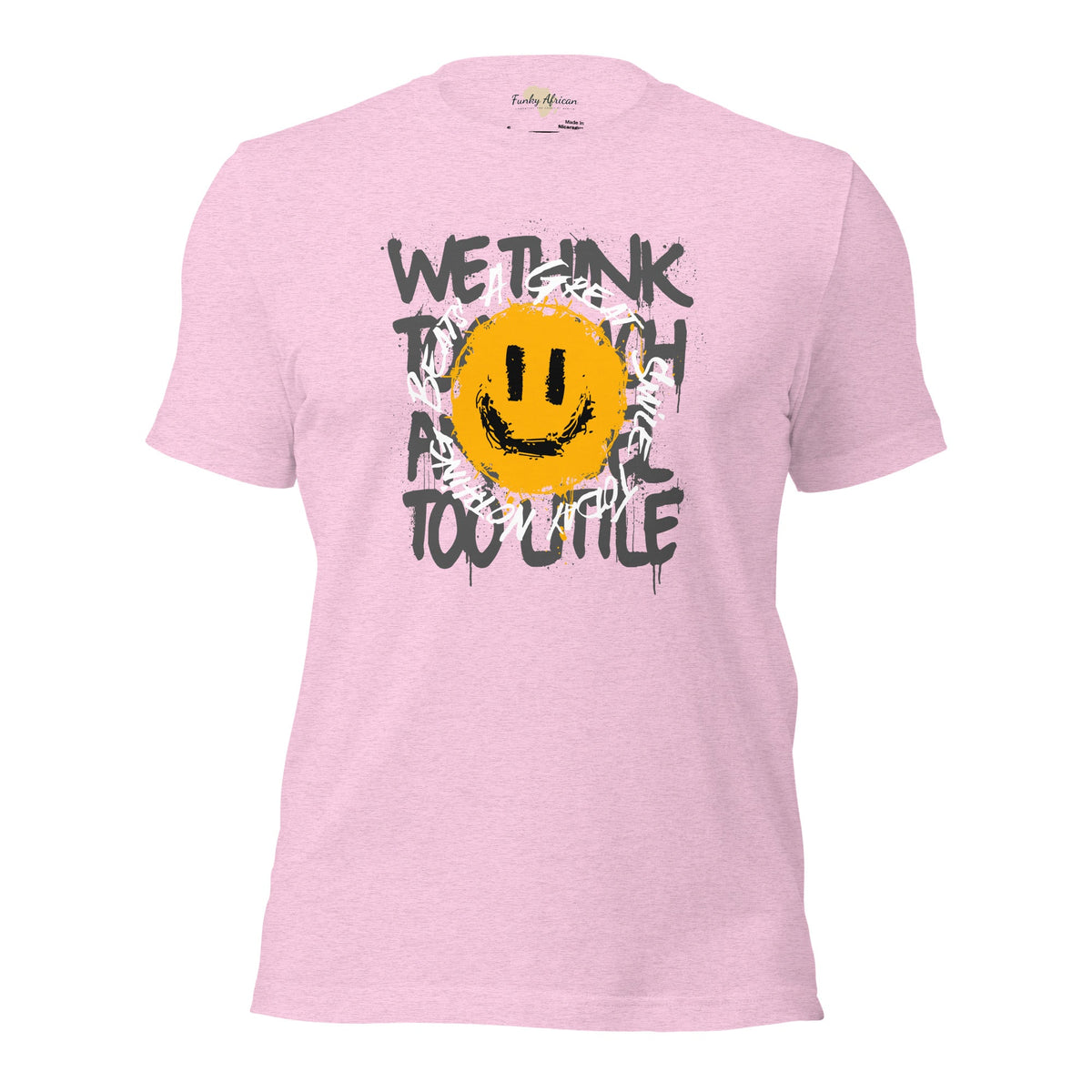 Nothing Beats a Great Smile Unisex t-shirt Funky African