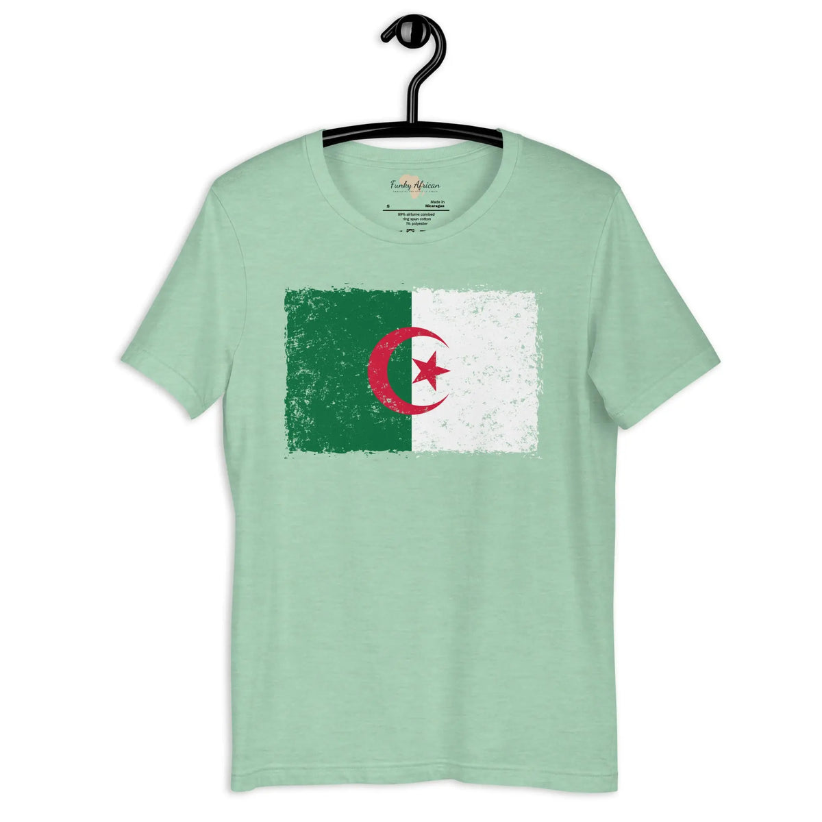 Algerian grunge unisex tee Funky African