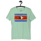 Eswatini grunge unisex tee