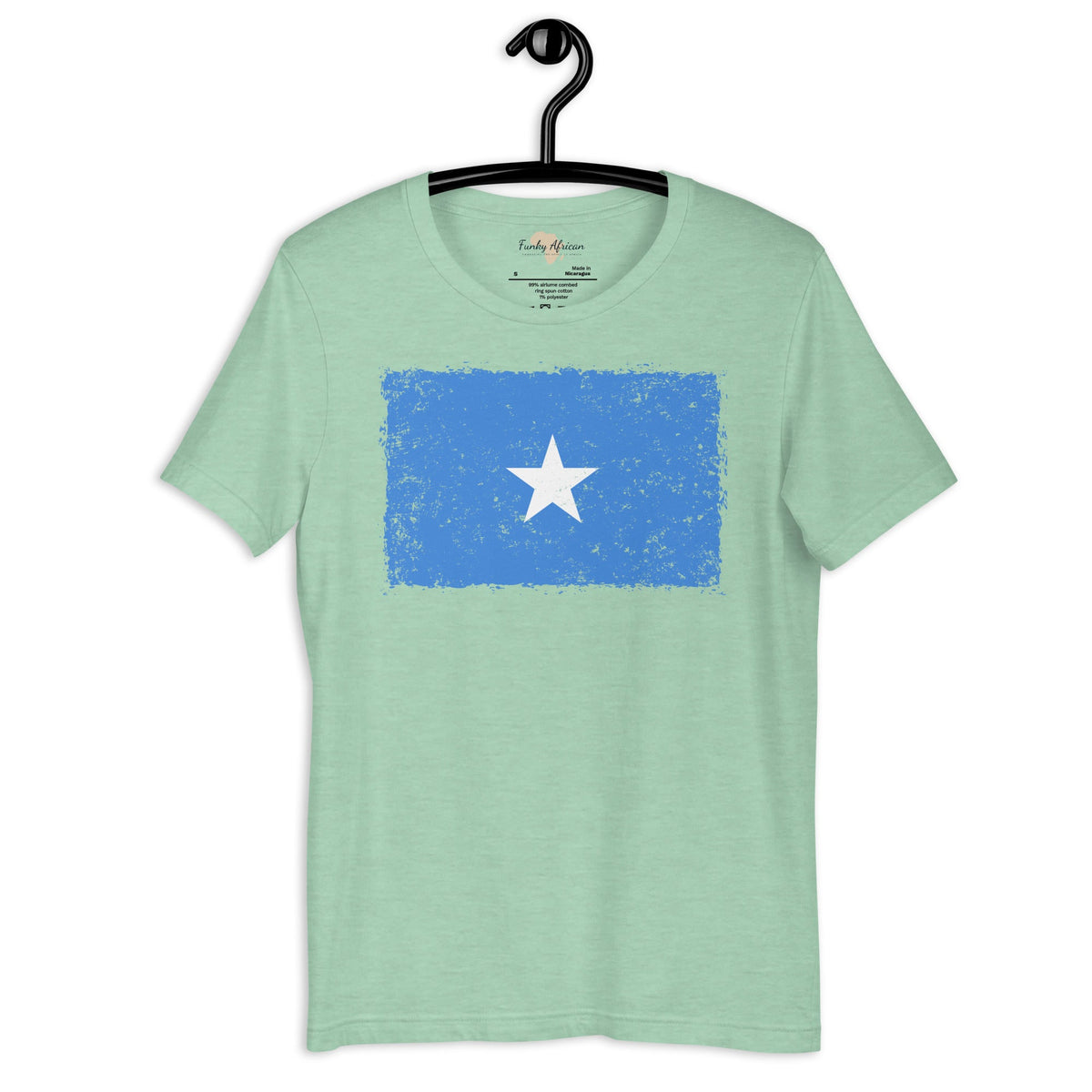 Somalia grunge unisex tee Funky African